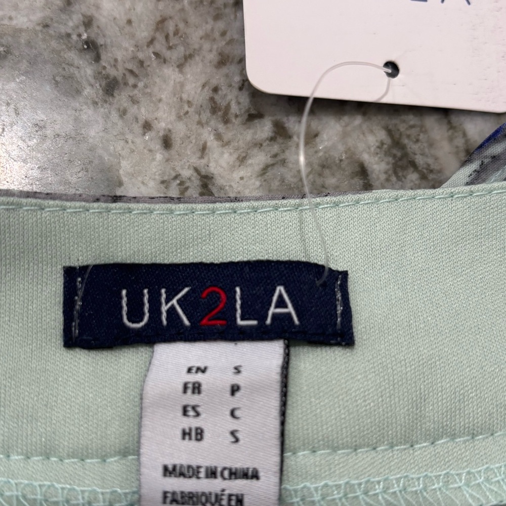 UK2LA /vestido de Flores / Size 2 - Picture 10 of 10